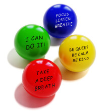 ALMAH Stress Balls for Adults and Kids (4 Pack) Squeeze Balls
