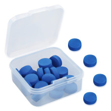 LICQIC Cue Tips, 10 Pcs 9mm Blue Pool Queue Tips