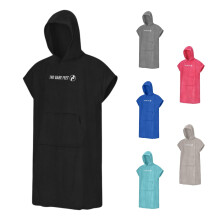 Two Bare Feet Microfibre Towelling Changing Robe for Adults – Lightweight Towel Poncho for Easy Changing, Quick-Dry Beach Cover-Up, Surfing & Swimmi