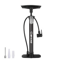 Byking Bike Pump, Universal Bicycle Pump For All Bikes, Balloons, Football And Inflatable, Cycle Foot Pump For Road Mountain Bike Tyre & Ball. Air Pum