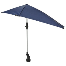 Versa-Brella Adjustable Umbrella with 360 Degree 3-Way Swivel, UPF 50+ Lining for Chairs, Lightweight & Easy Set Up, 107cm, For Beach, Camping, Outdoo