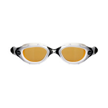 Zoggs Original Predator Flex Adult Swimming Goggles | Polarized Ultra Lens, Anti-Fog, UV Protection, Quick-Adjust Strap, Curved 180 Vision | Pool an