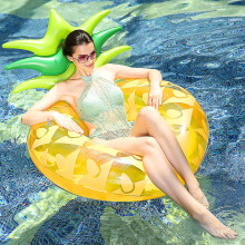 Dmenwei Pool Inflatables for Adults, Large Inflatable Pool Floats Swimming Rings, Water Fun Giant Blow Up Float Swim Ring, Summer Beach Floaties Rubbe