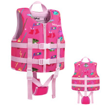 Kids Swim Vest Float Jacket Swim Floats Kids with Adjustable Safety Straps, Toddler Swimming Training Flotation Buoyancy Swimsuit for Boys Girls Aged