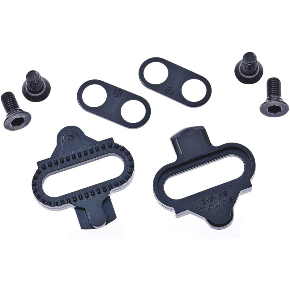 Photos - Pedal Shimano SM-SH51 Mountain Bike SPD Cleats Set,Black