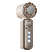 MAGIC JOHN Portable Handheld Fan Rechargeable with Ice Cooling, 1-199 Speed