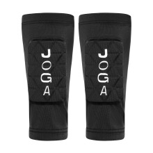 JOGA Shin Pad Sleeves | Youth (10-13) Black | Ultra-Lightweight Shin Guards