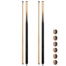 Horse Pool Cue Stick,42" Pool Cue Set of 2 Billiard Cues Sticks for Professional,Pool Sticks for Adults 14 oz House Bar with 13MM Leather Screw On Poo