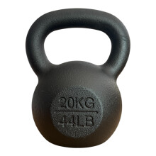 Chase Fitness Cast Iron Kettlebell, 4kg - 40kg, Home Gym Training Equipment (24, Kilograms)