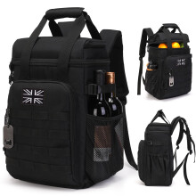 Tactical Backpack Cooler,Lunch Backpack for Men Adults Work with Handle,Soft Cooler Backpack Insulated Water Resistant Leak Proof