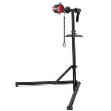 YONTUO Professional Bike Repair Stand, Low-Center-of-Gravity Stable Base, Magnetic Tool Tray, 360 Rotatable, Foldable, Max Load 30kg