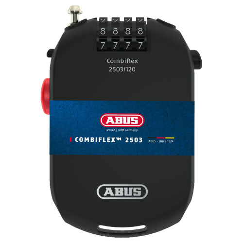 Abus ABUS Combiflex 2503 cable lock, 72501 Black