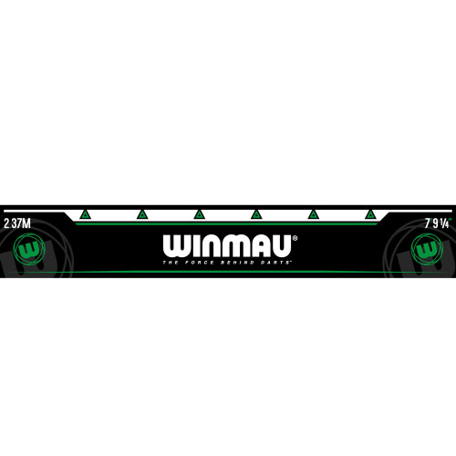 winmau WINMAU | Green Darts Oche | Steady Throw Oche | Darts Accessories