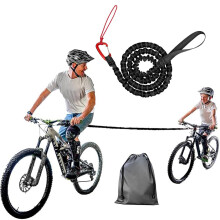 TeTupGa Bicycle Tow Rope Belt Strap Mountain Bike Parent-Child Pull Reflective Traction Portable Outdoor MTB Elastic Bicycle For Adult Kids Children (