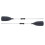 Bestway Bestway 2 Piece Aluminium Oars - Black 1