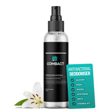 Antibacterial Boxing Glove Deodoriser & Cleaner Spray - Kills 99.9% of Germs - Floral Scent Disinfectant for Muay Thai & MMA Gear, Shoes & Bags (150ml