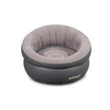 Vango Inflatable Donut Camping Chair – Flocked Inflatable Lounge Chair with Soft PVC Surface, Lightweight & Portable, 120kg Max Load – Ideal for C