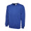 Uneek 300g Plain Classic Crewneck Sweatshirt -Royal Blue - Large 1