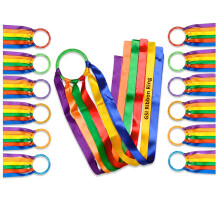GSi Kids Ribbon Wands & Rings for Creative Movement and Play
