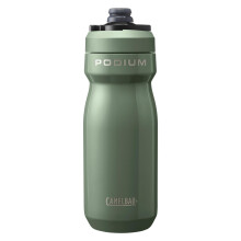 Camelbak Podium Insulated Steel 530ml – bike bottle – 18/8 stainless steel – double-walled vacuum insulation – high flow – leak-proof – li