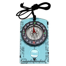 Navigation Compass for Hiking – Portable Compass with Luminous Display & Ruler, Military Outdoor Compass for Camping, Orienteering, Survival & Trave
