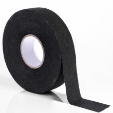 Hockey Tape, 82 Ft Anti Slip Hockey Stick Tape, Self-Adehesive Grip Tape for Ice Hockey/Golf/Tennis/Squash/Badminton/Baseball (Black)