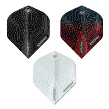 WINMAU Prism Alpha Solar Design Dart Flight Packs - 3 sets per pack (9 flights in total) (Plain Mixed)