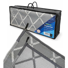 Purely Outdoors Superior Awning Carpet - Eco-Friendly, Padded, Breathable, Non-Slip, Reversible Groundsheet Mat for Caravan Awnings, Tent, Motorhome,