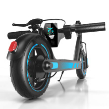 Electric Scooter, 500W Motor, 10" Tires,Top Speed 25Km/h,35km Long-Range,Electric Scooter for Adults with Dual Lighting System and Drum Brake,Smart AP