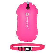 lovingmona Swim Buoy Tow Float Highly Visible Swimming Pull Floats Bubble