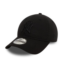 New Era New York Yankees MLB Washed Tonal Black Adjustable 9Twenty Cap