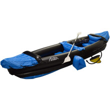 Andes Blue Inflatable/Blow Up Two Person Kayak/Canoe With Paddle Water Sports