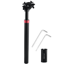 Azarxis Bike Seat Post Suspension Seatpost 25.4 27.2 28.6 30.4 30.8 31.6 x 350mm Aluminum Alloy MTB BMX Seat Post Tube Bicycle Saddle Pole with Micro