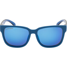 Cressi Bivi Sunglasses Blue/Mirrored Lens Blue - Lightweight Polarised Unisex Sports Sunglasses use at Sea, Boating and Fishing, Frame TR90 Blu, Lens