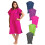 Fit-Flip Poncho Towel, Microfibre Changing Robe Adult 1