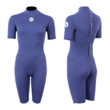 Two Bare Feet Women's Thunderclap 2.5mm Summer Shorty Neoprene Wetsuit - Ideal for Surfing, Swimming & Watersports - Lightweight, Flexible & Durable D