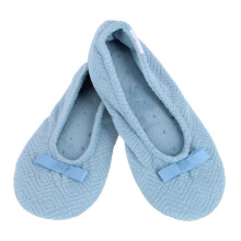 Isotoner Women's Sculpted Microterry Ballerina Slippers