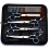 Friseurscheren-Set (7-teilig) Blue 1
