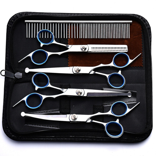 Friseurscheren-Set (7-teilig) Blue