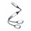 Typ-C-auf-Dual-USB-2.0-Adapter Silver 1