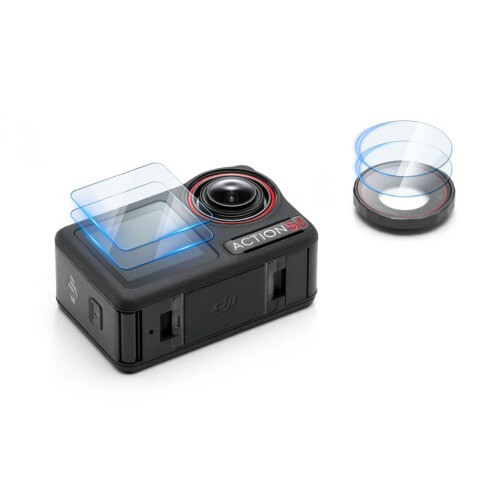 STARTRC Tempered Glass Screen Protector for DJI Action 5 Pro   0 2