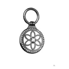 Premium Metall AirTag Hülle: Vollständiger Schutz & Anti-Verlust Design Black