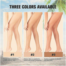 (K2) Leg & Body Makeup Foundation with Brush, Waterproof Leg Makeup for Varicose Veins, No Transfer Cover Up Body Foundation