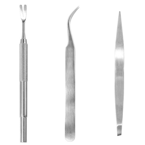 Zeckenentferner für Haustiere - 3-teilig Silver 2