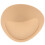 Removable breathable bra inserts pads Beige 3 cm 3