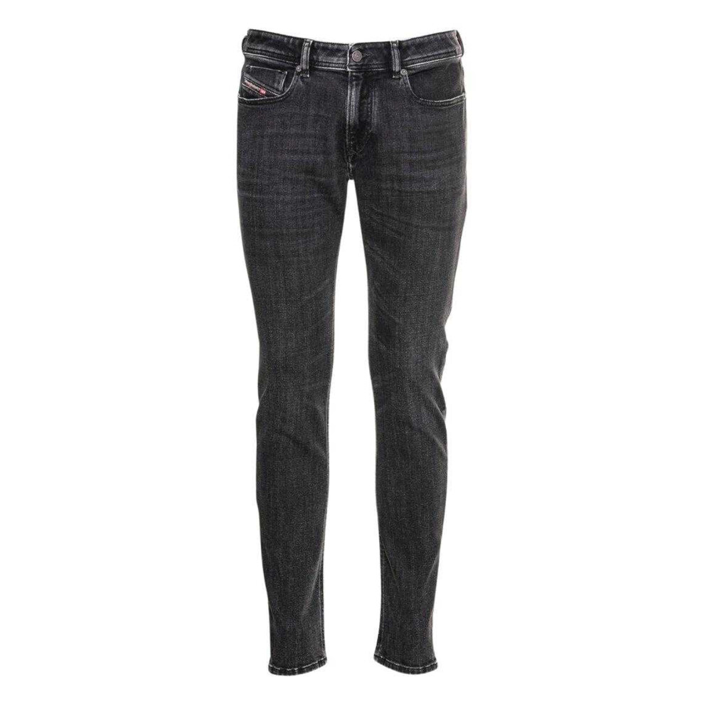 Diesel (29R, Dark Grey) Mens Sleenker Skinny Jeans