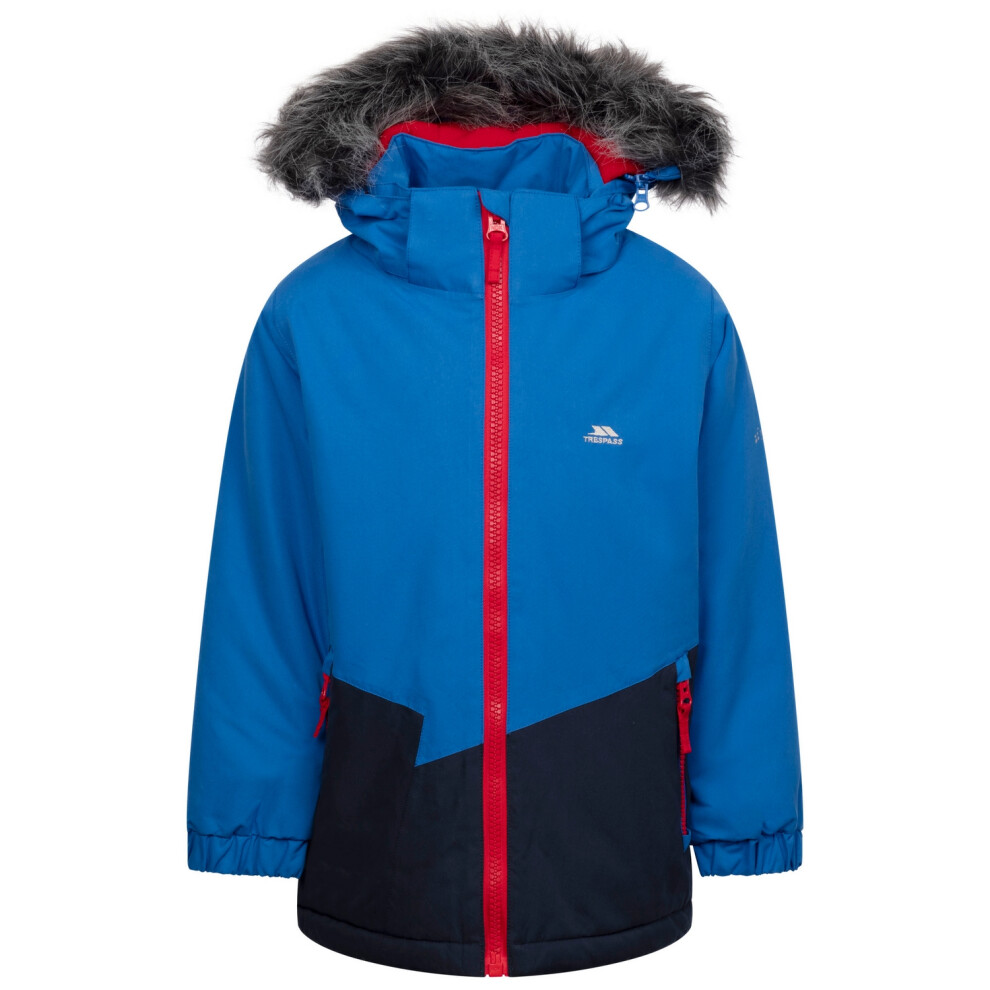 Trespass (3-4 Years, Blue) Boys Deen Raincoat