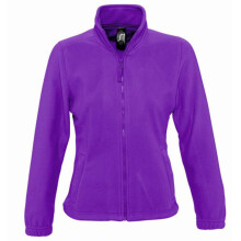 (XXL, Dark Purple) SOLS Womens/Ladies North Full Zip Fleece Jacket