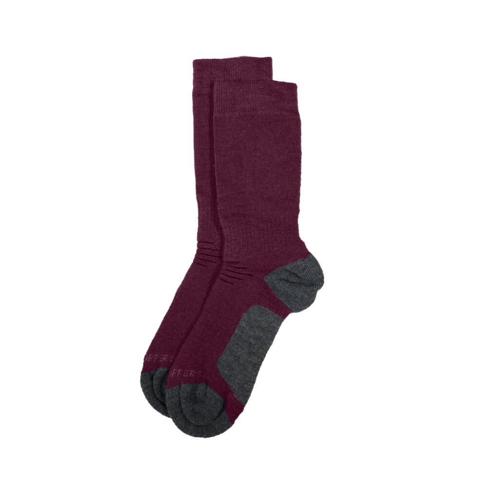 Craghoppers Unisex Purple Adult Trek Merino Wool Socks - Wildberry - Wildberry - 9 Uk-12 Uk - 38% Merino Wool/38% Polypropylene/23% Polyamide/1% Elastane - Image 3