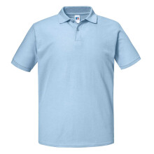 (XS, Sky Blue) Russell Mens Authentic Eco Polo Shirt